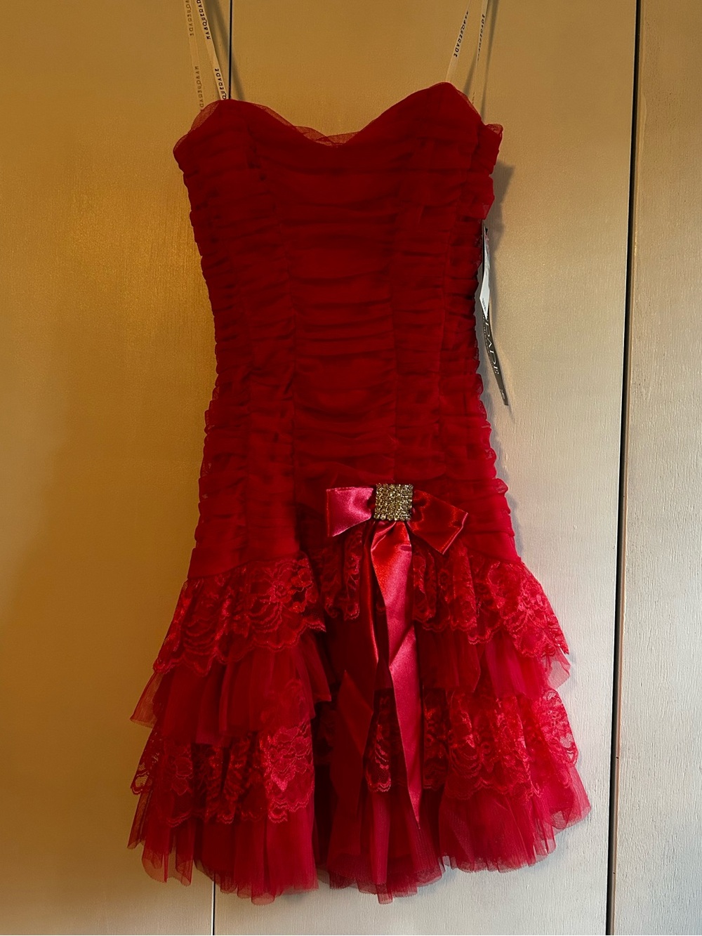 Y2K Masquerade Prom Dress sz 5/6